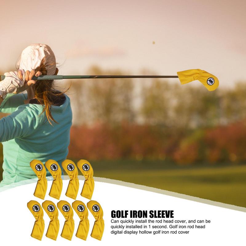 Allsports Equipment - Iron Covers For Golf Clubs 9X