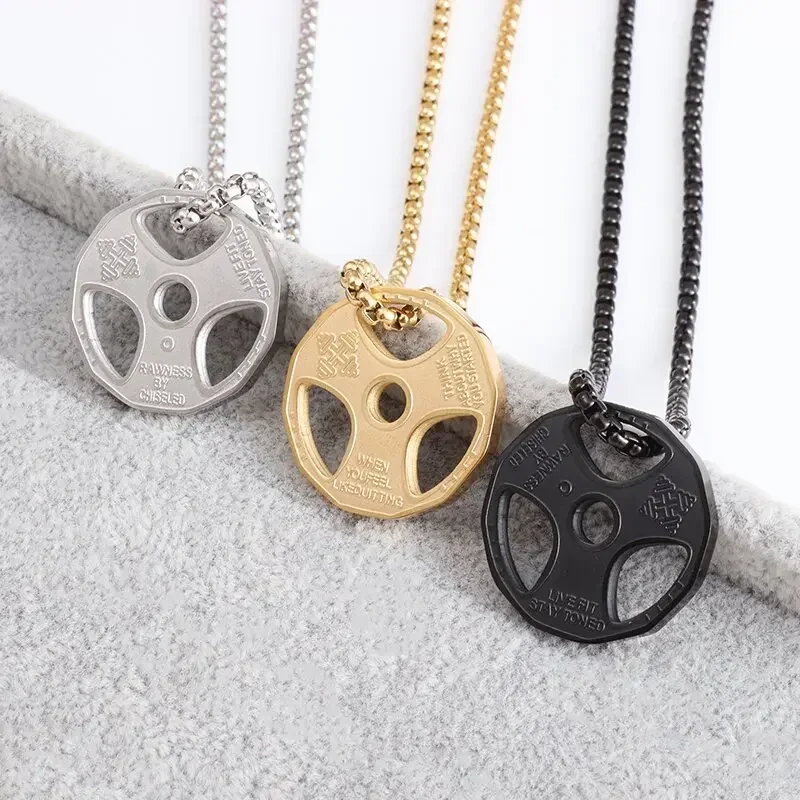 Allsports Equipment - Titanium Steel Dumbbell Pendant Gym Fitness