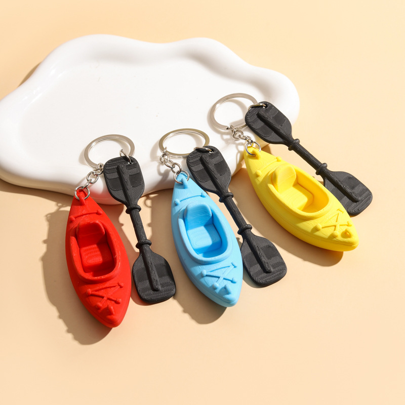 Allsports Equipment - Creative Kayak Keychain, Car Hanger, Stress-Relieving