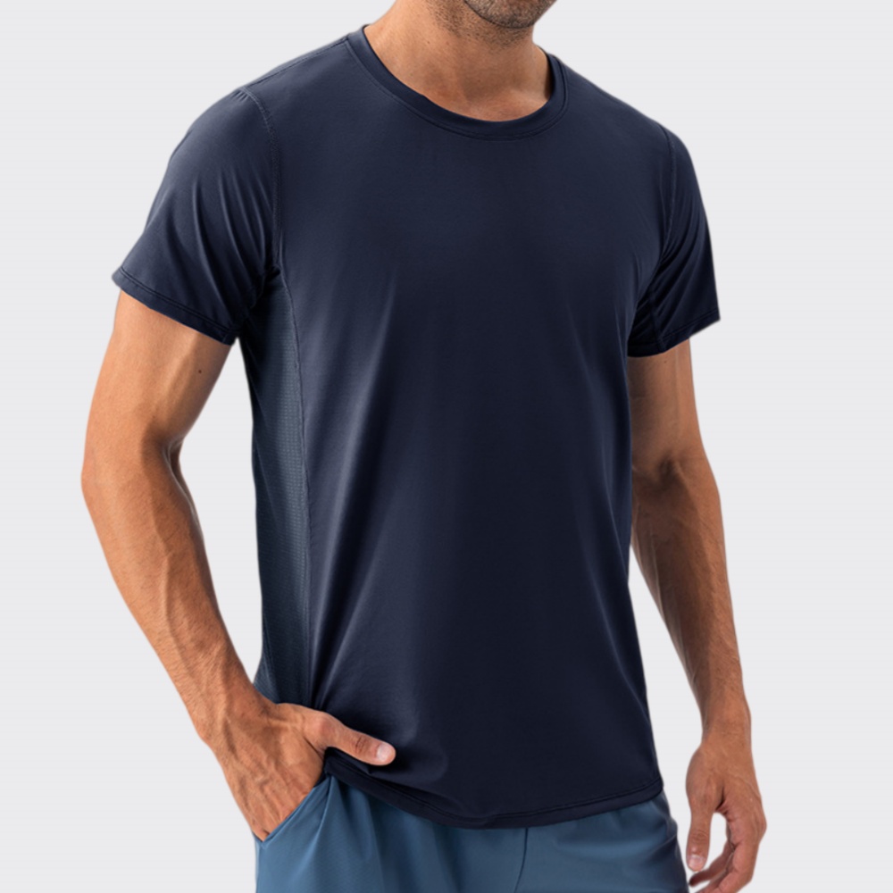 Quick Dry Sports T-Shirt Short - Sports Equipment Logo ulasan dan harga