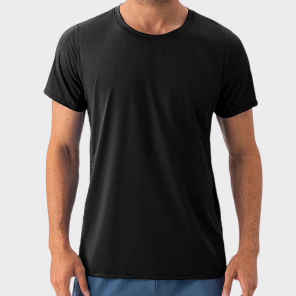Quick Dry Sports T-Shirt Short - Sports Equipment Logo ulasan dan harga