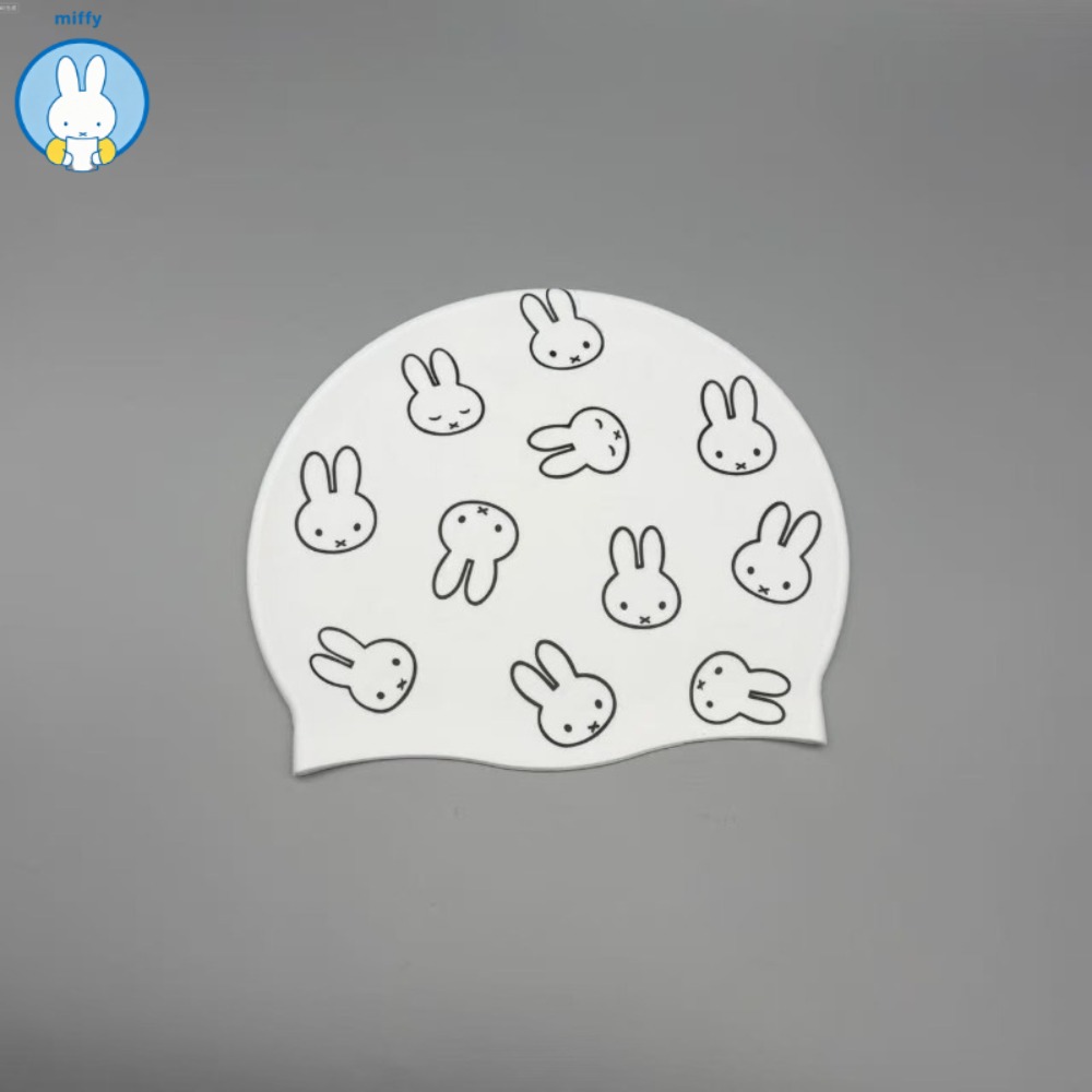 Kawaii Miffy New Cute Silicone - Swim Cap Silicone ulasan dan harga