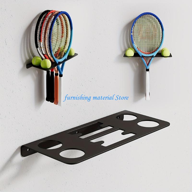 Y5GD Black Wall Mounted Tennis - Sports Equipment Tennis ulasan dan harga