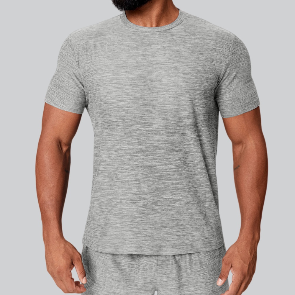 Men's Summer Fitness Quick Dry - Sports Equipment Logo ulasan dan harga