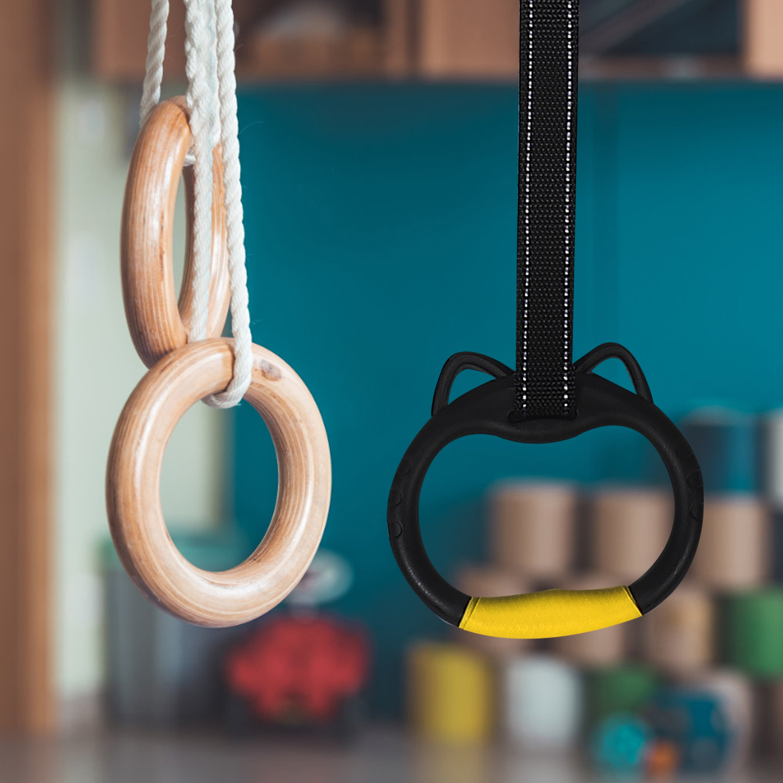 1 set 1 Set Gymnastics Rings F - Sports Equipment Website ulasan dan harga