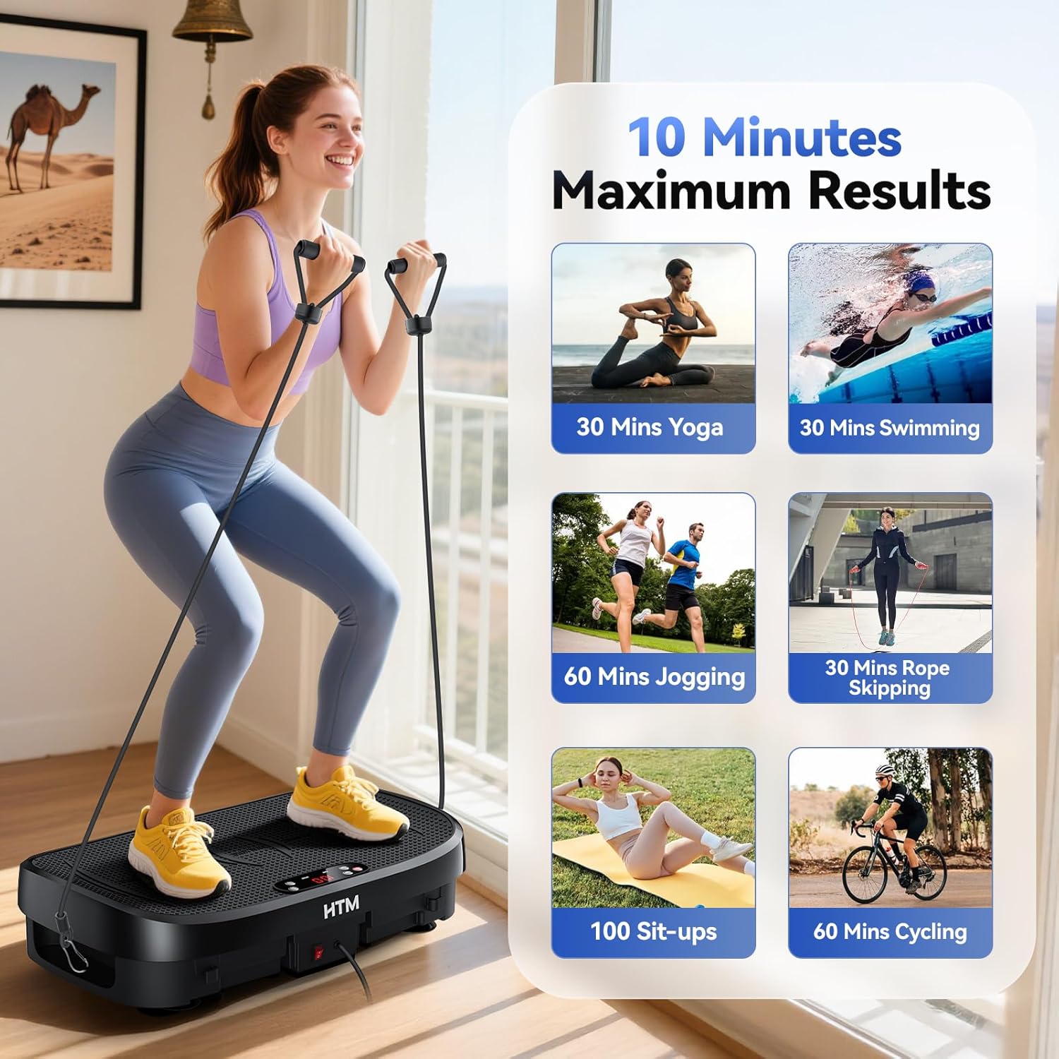 Vibration Plate Fat Burning Fi - Sports Equipment Website ulasan dan harga
