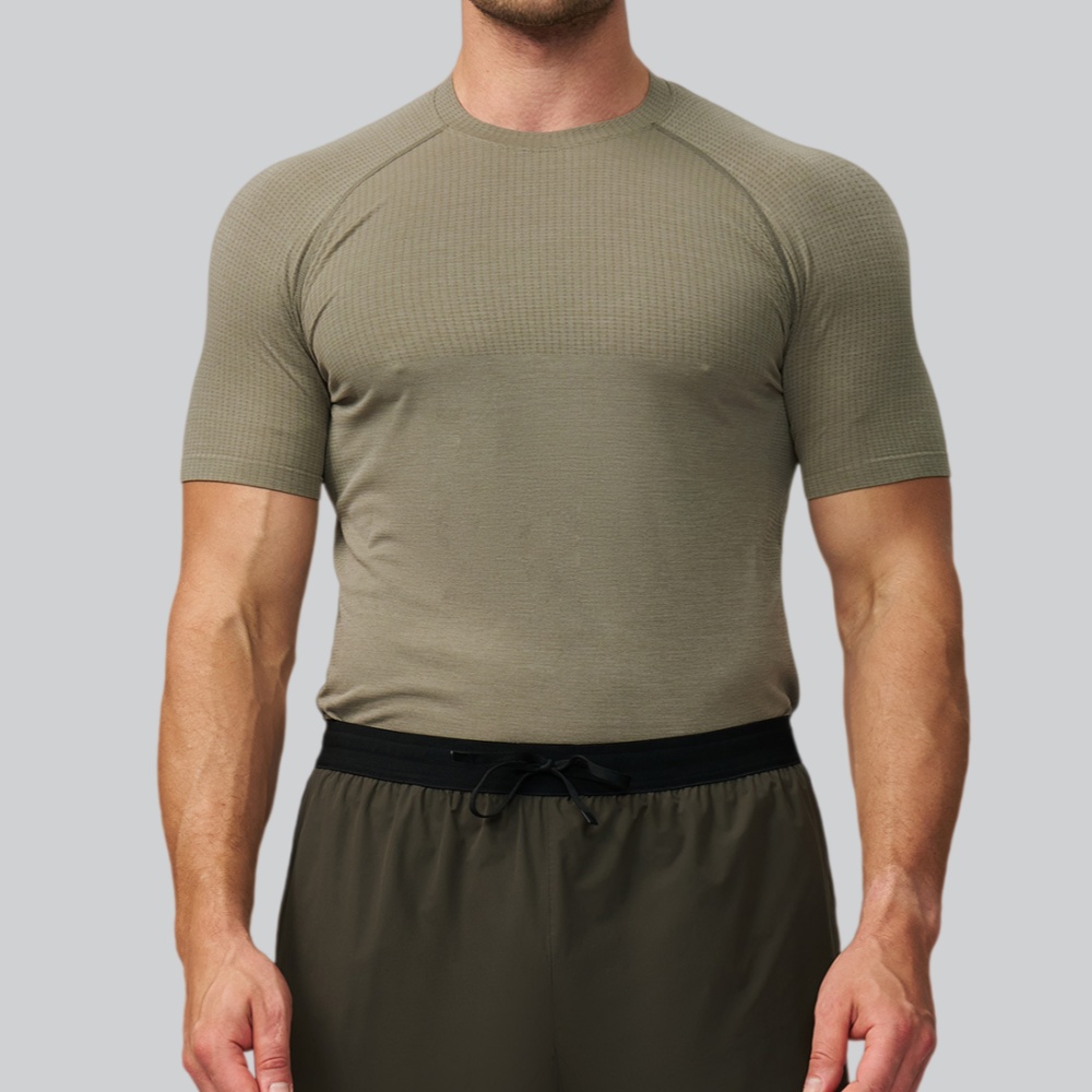 Men's Solid Color Sports T-shi - Sports Equipment Logo ulasan dan harga
