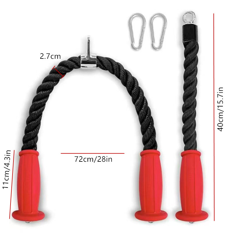 Ergonomic Tricep Ropes Non-Sli - Sports Equipment Website ulasan dan harga