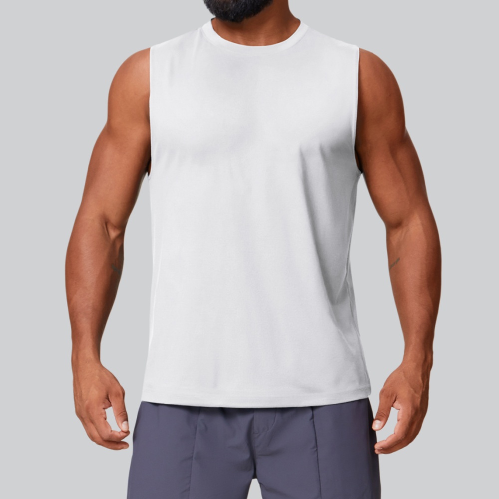 Men's Fitness Tank Tops Summer - Sports Equipment Logo ulasan dan harga