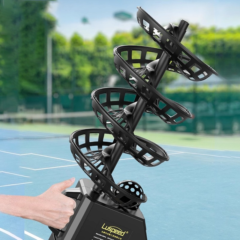 Adjustable Tennis Ball Machine - Sports Equipment Tennis ulasan dan harga