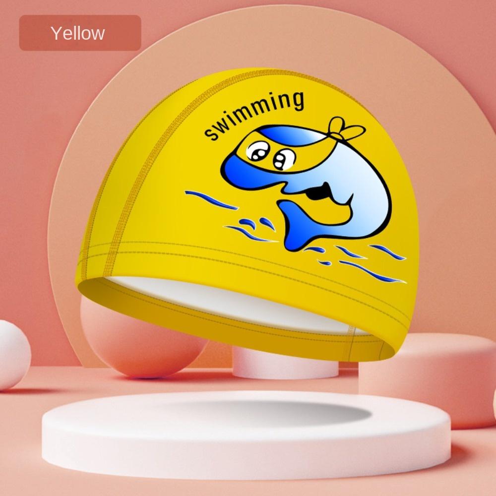 PU Coated Swimming Caps Silico - Swim Cap Silicone ulasan dan harga