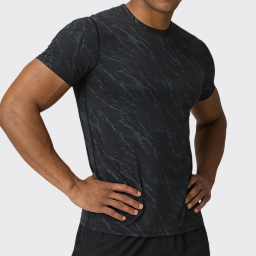 Summer Men's Quick-Dry Fitness - Sports Equipment Logo ulasan dan harga