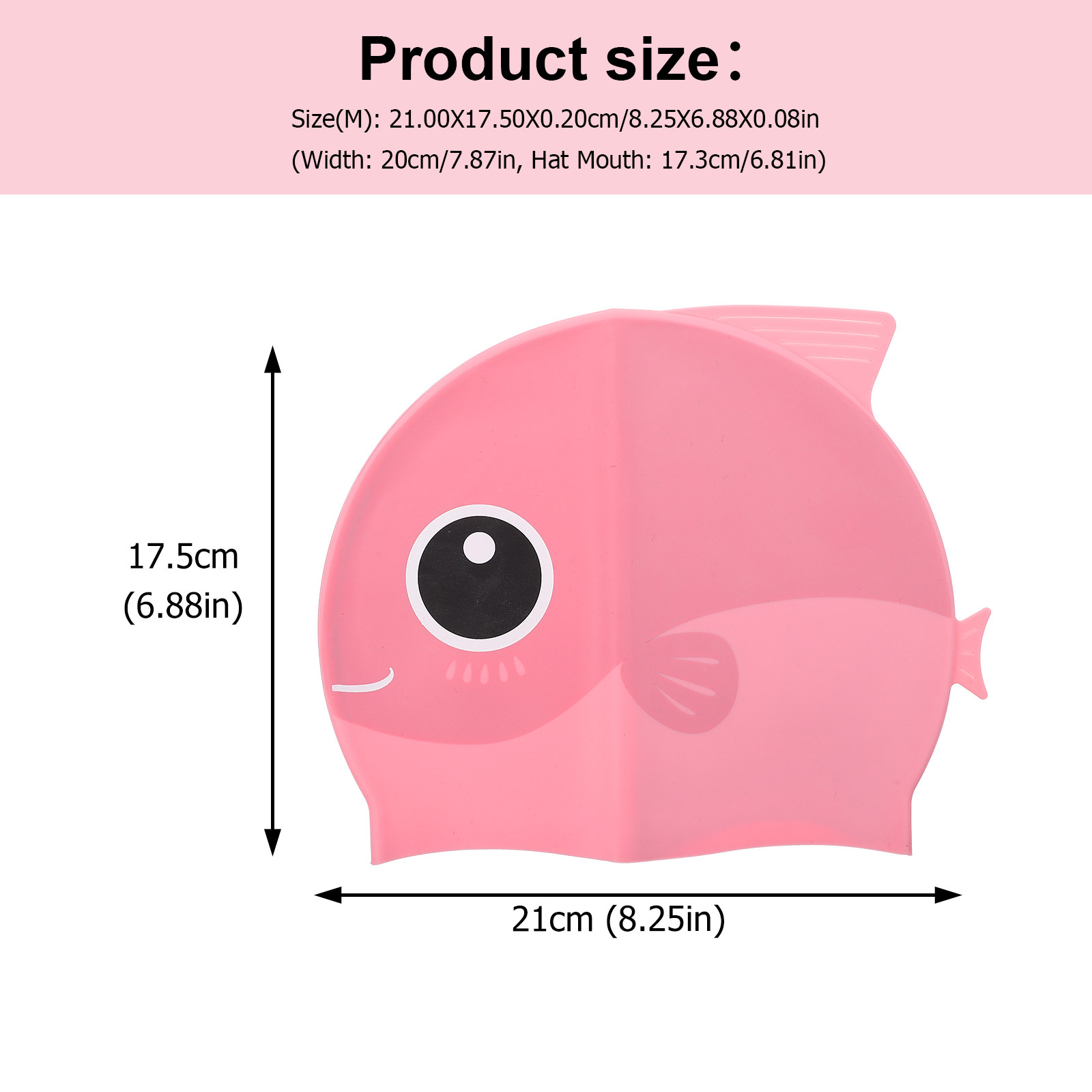 Silicone Swim Cap Cartoon Swim - Swim Cap Silicone ulasan dan harga