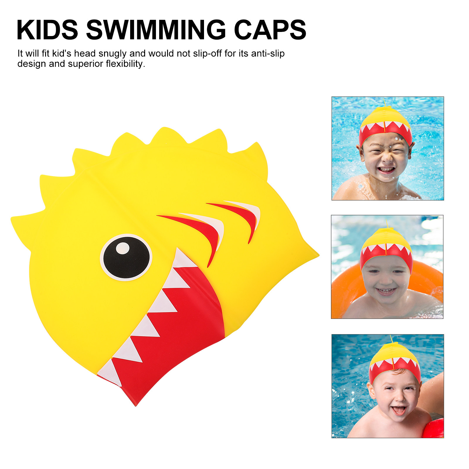 Kids Silicone Swim Caps Waterp - Swim Cap Silicone ulasan dan harga