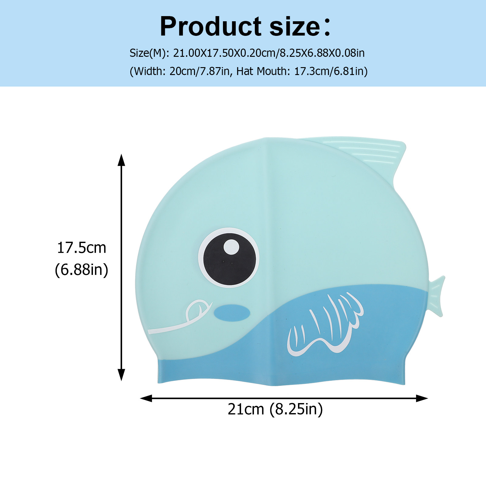 Silicone Swim Cap Cartoon Kids - Swim Cap Silicone ulasan dan harga