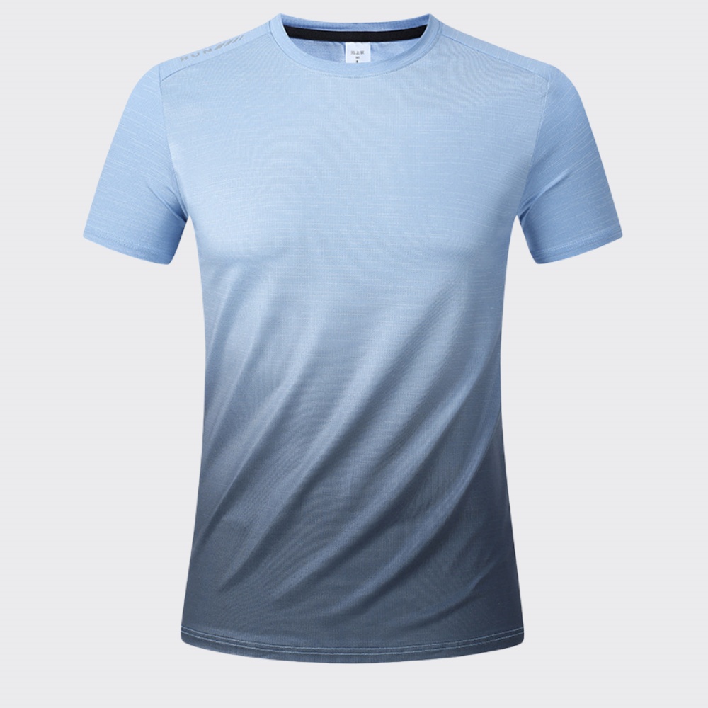 Men's Fitness Running T-Shirt  - Sports Equipment Logo ulasan dan harga