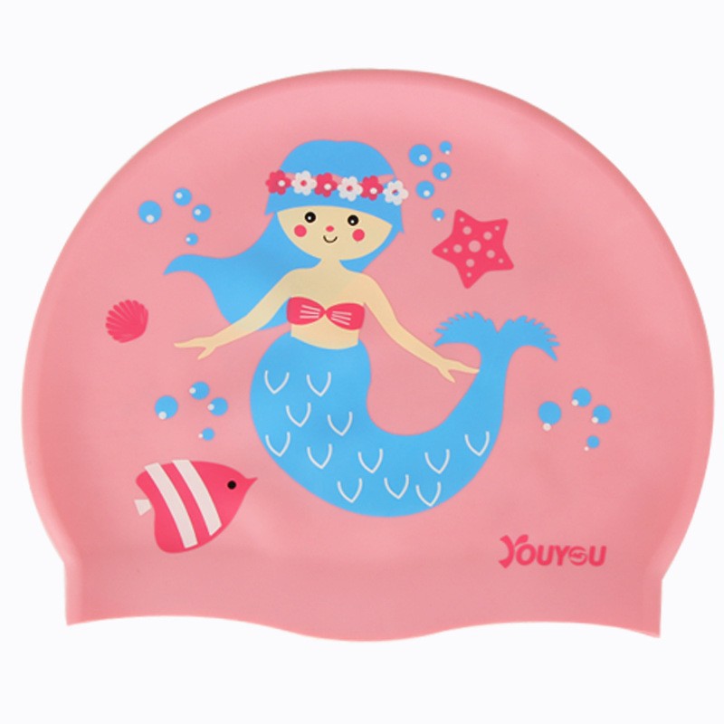 Children's Silicone Cartoon Sw - Swim Cap Silicone ulasan dan harga
