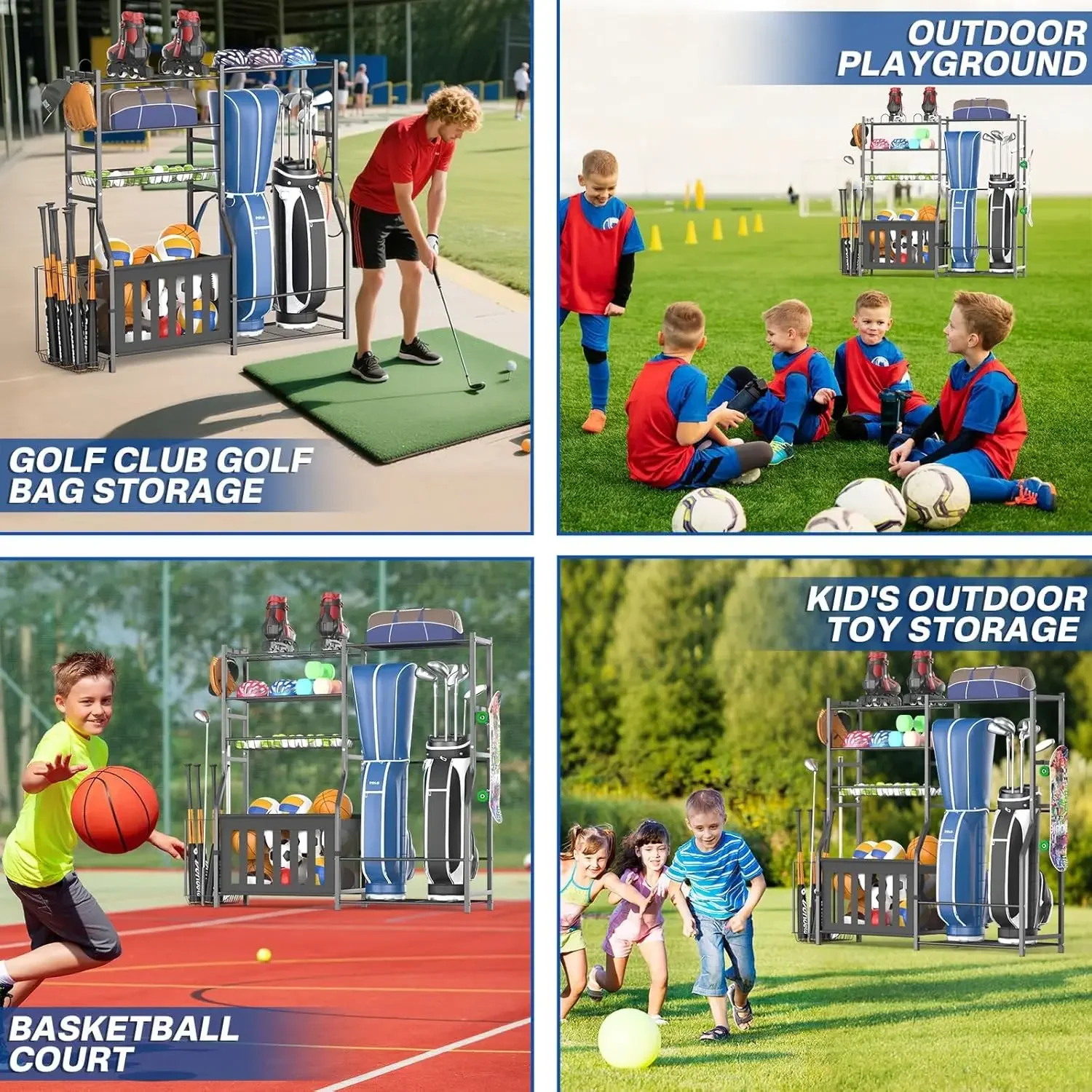 Heavy Duty Garage Sports Equip - Allsports Equipment ulasan dan harga