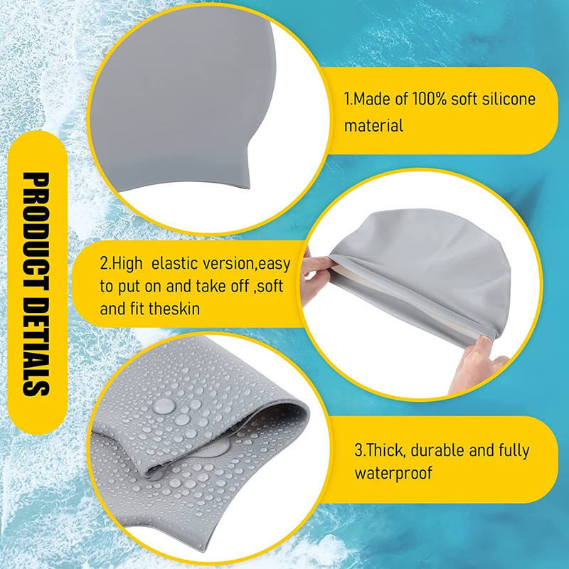 Custom logo Silicone Swimming  - Swim Cap Silicone ulasan dan harga
